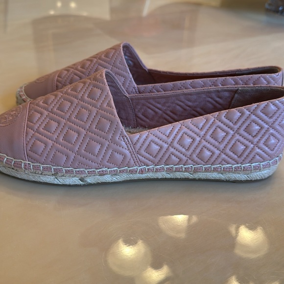 New Tory Burch Espadrille leather pink shoes. Size 8.5 - Picture 5 of 8